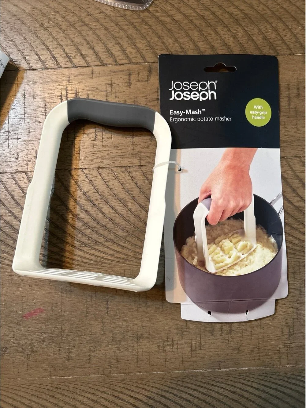 Joseph Joseph Easy Mash Potato Masher Ergonomic Kitchen Tool New